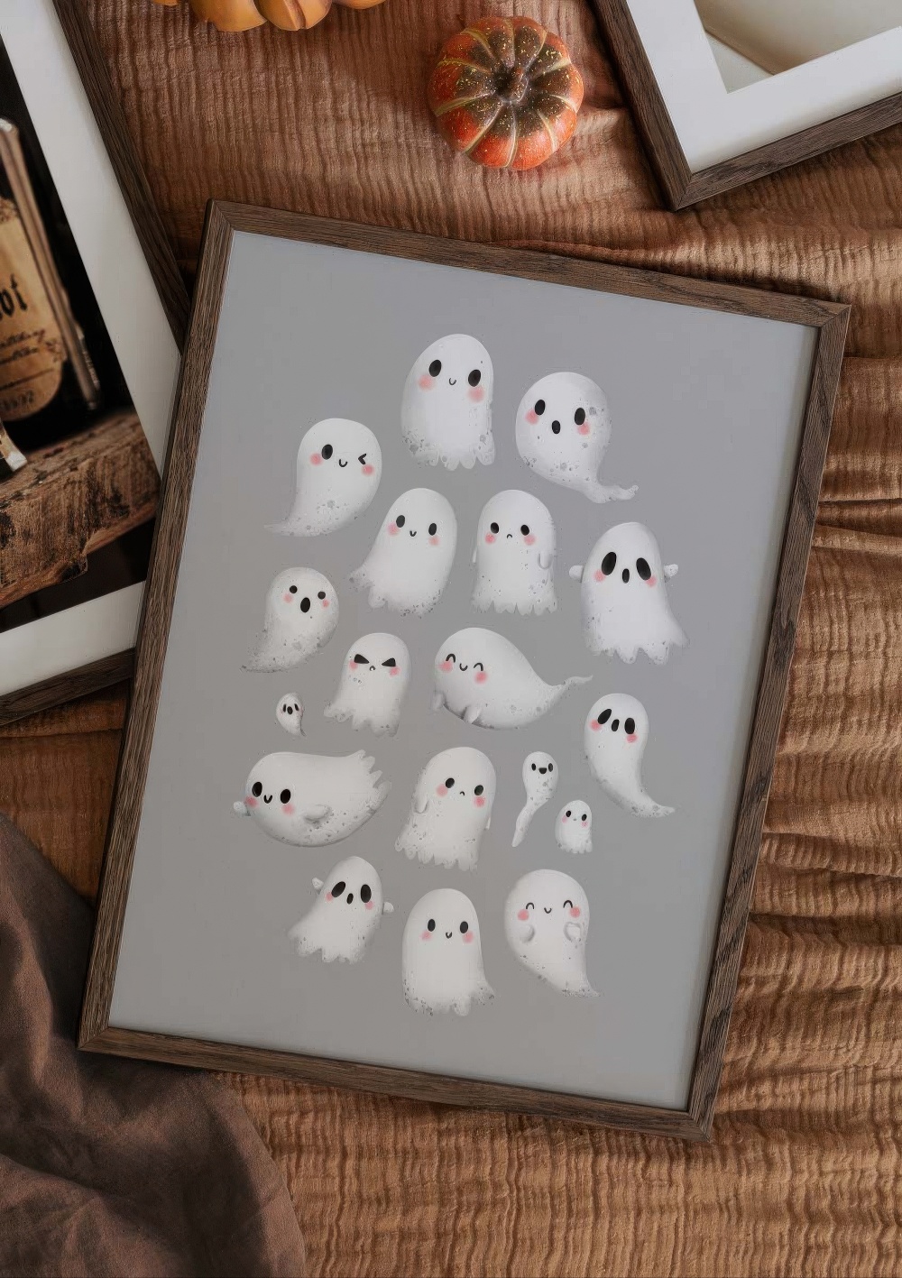 Fun Ghost Poster Cute Ghosts Poster - Posterstore